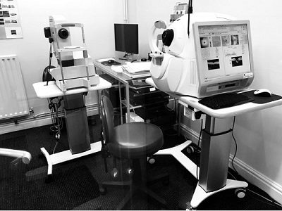 OCT SCAN Sherratt Opticians CREWE